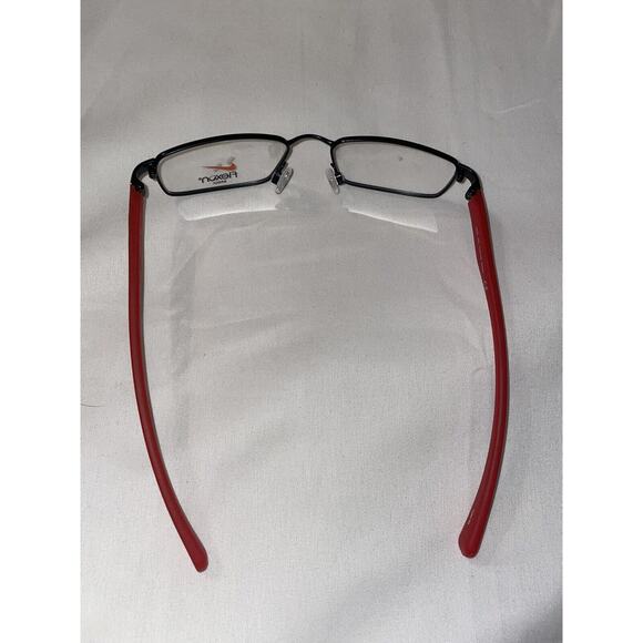 Nike With Flexon kids 4633 247 47-16-130 Red Full Rim Eyeglasses Frame Only - Picture 7 of 11